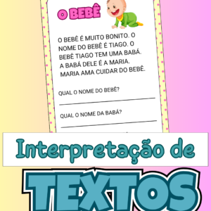 INTERPRETAÇÃO DE TEXTOS