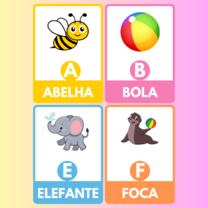APRENDENDO COM O ALFABETO: IMAGEM E LETRA