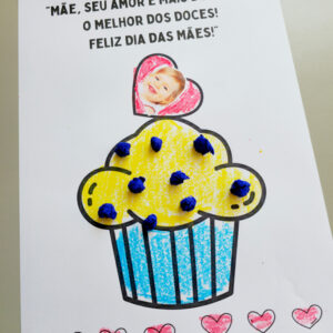 Mãe doce cupcake