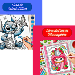 Mega Pack Pedagógico: 20 Livros de Colorir