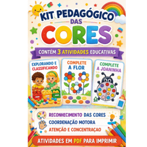 Kit Pedagógico das Cores